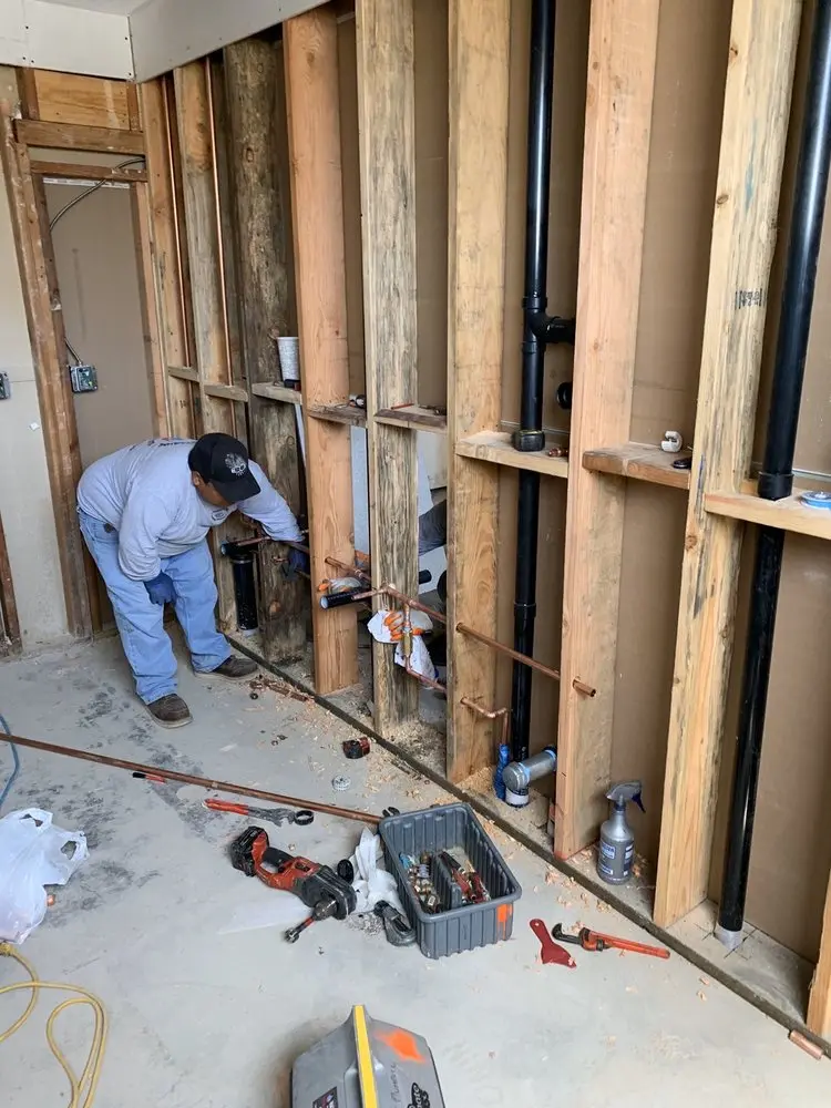 Commercial rough-in plumbing for Gas Line Repair in Downtown Apple Valley